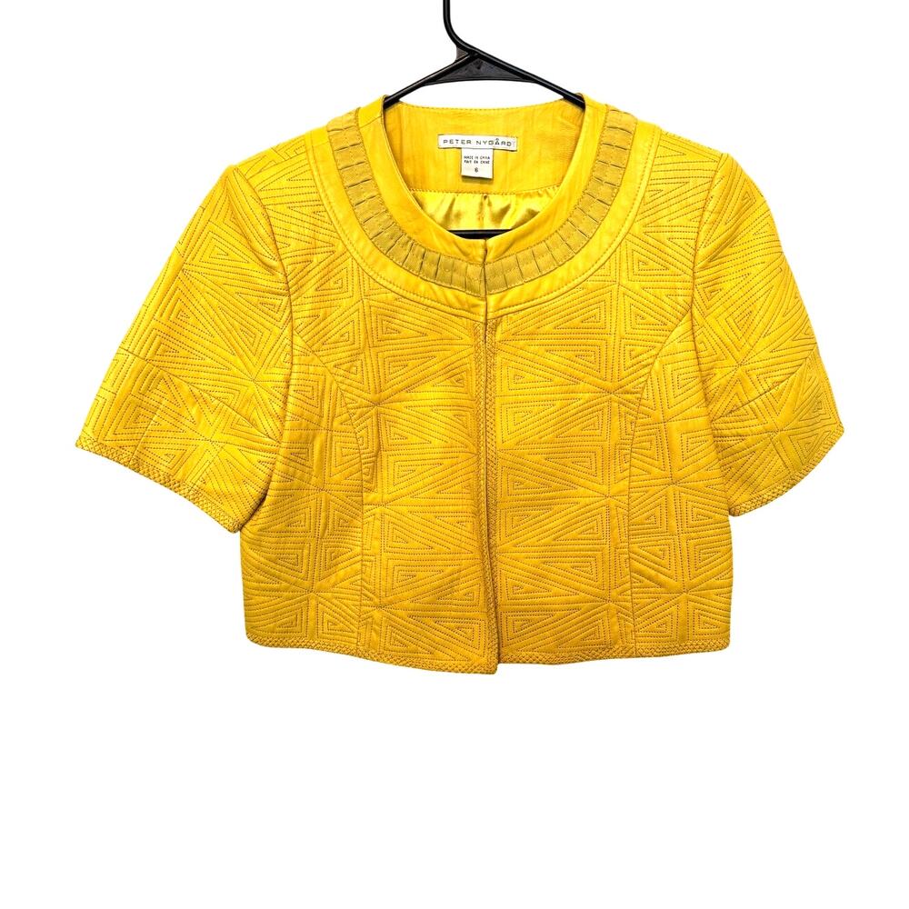 Peter Nygard Cropped Jacket - Picture 2 of 5